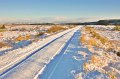 Tracks in the snow, Sliabh Beagh